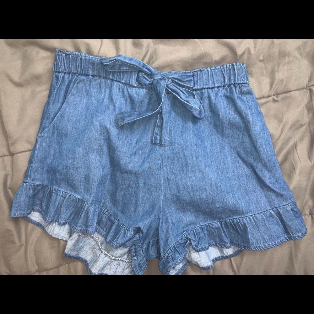 Stretchy Blue Shorts
